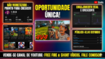 🔥 CANAL DE FREE FIRE À VENDA (1.8K INSCRITOS) 🔥 Oportunidade incrível para gamers! Canal focado em Free Fire e Shorts, com mais de 187 mil visualizações totais e público super engajado (maioria entre 18 e 34 anos). ⚠️ Aviso: O canal NÃO é monetizado, mas tem base 100% orgânica e histórico totalmente limpo, ideal para você assumir e monetizar rápido!