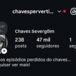 Instagram do Chaves