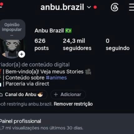 Conta instagram +22K super engajada