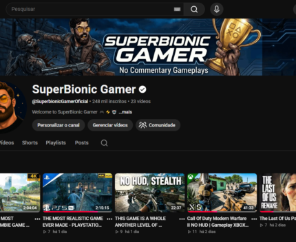 Canal +240.000 inscritos Games Gaming Gameplay