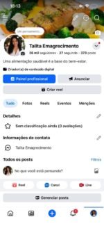 Página do Facebook monetizada