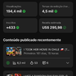 Canal YouTube Monetizado - 155 Mil Inscritos - Público Internacional