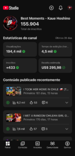 Canal YouTube Monetizado - 155 Mil Inscritos - Público Internacional