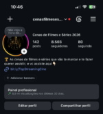 Instagram +8.5 Mil Seguidores +6m de visualizações nos últimos 30 dias