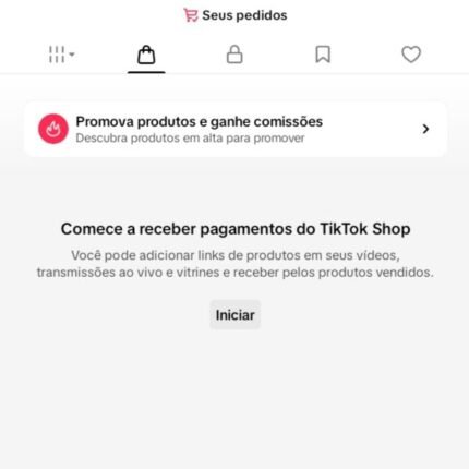 Conta do tik Tok shop aprovado