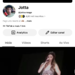 Canal com 4 mil Inscritos Com mais de 4 milhões de visualizações sem Aviso