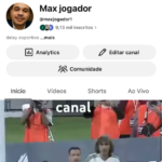 Canal Com quase 10k de seguidores, Sem aviso e sem strike Disponível