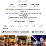 Conta TikTok