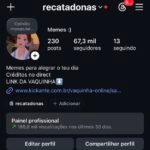Instagram 67K seguidores reais