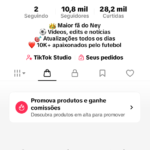 TIK TOK 10.8k SHOP E MONETIZAÇÃO ATIVA!