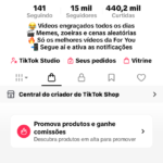 TIKTOK SHOP E MONETIZAÇÃO 15 Mil seguidores