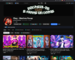 Canal de manhwa recap com 1,7 k de inscritos e quente