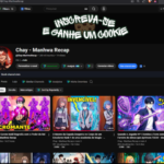 Canal de manhwa recap com 1,7 k de inscritos e quente