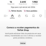 Conta de Tiktok shop 2k
