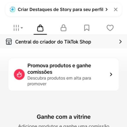 Conta Tik Tok shop pronta pra vender