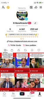 TIKTOK 6.3k 🚀 • NICHO FINANÇAS/BOLSA FAMÍLIA 💰 • VÍDEOS VIRAIS 🔥