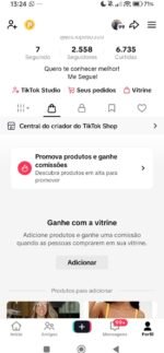 Conta Tik Tok shop +2K estruturada pronta pra vender