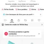 Conta Tik Tok monetizada de influenciadora com 770 mil seguidores