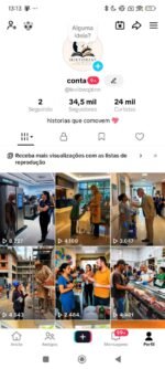 CONTA TIKTOK MONETIZADA + 34,5K DE SEGUIDORES MUITO ENGAJADA E SUBINDO MUITOS SEGUIDORES!!! (Oferta única)