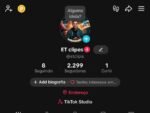 Tiktok shop 2200 Seguidores