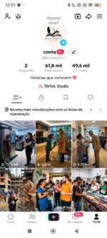 CONTA TIKTOK MONETIZADA MUITO ENGAJADA + 61,8K DE SEGUIDORES MUITO VIRAL!!! (Oferta única)