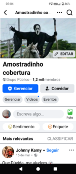 Grupo de memes amostradinho