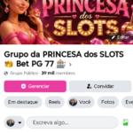 Grupo da Princesa dos SLOTS 👑 Bet PG 77 🎰