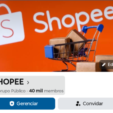 SHOPEE 40 MIL MEMBROS 98 por cento mulheres