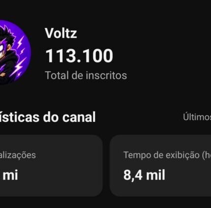 Canal a venda de 113 mil inscritos QUASE MONETIZANDO COM PLACA A RECEBER