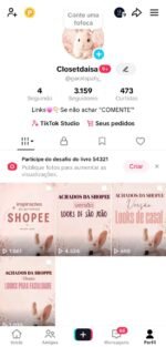 CONTA TIKTOK SHOP + DE 3000 MIL SEGUIDORES + TIKTOK SHOP ATIVADO
