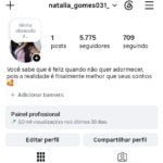 Conta instagram 5mil seguidores