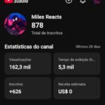 CANAL COM QUASE 900 INSCRITOS MONETIZADO
