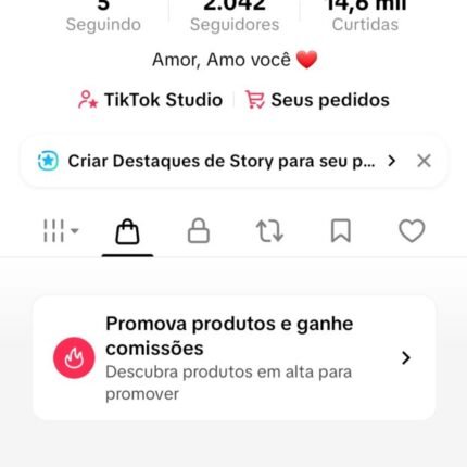 CONTA TIKTOKSHOP
