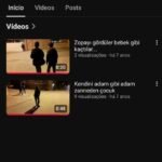 Canal YouTube 2017 , com dois videos , ideal para quem quer um canal antigo para monetizar