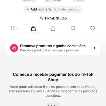 CONTA TIKTOK SHOP ATIVO E MONETIZADA + 51,7K DE SEGUIDORES MUITO ENGAJADA SUBINDO MUITOS SEGUIDORES +800K DE VIZUALIZAÇÃO NÓS ULTIMOS 7 DIAS!!! (Oferta única)