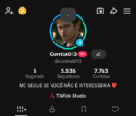 CONTA TIIKTOK +5K SEM RESTRIÇÕES