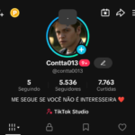 CONTA TIIKTOK +5K SEM RESTRIÇÕES