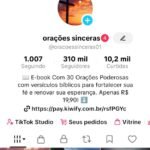 🌟 VENDE-SE CONTA TIKTOK – NICHO RELIGIOSO