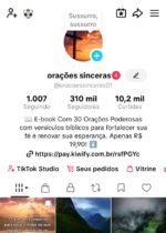 🌟 VENDE-SE CONTA TIKTOK – NICHO RELIGIOSO