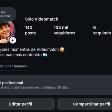 Perfil com +100k (Entretenimento e Nostalgia)
