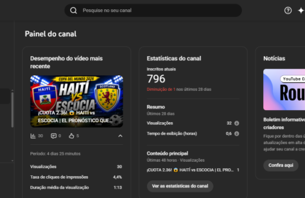 CANAL DE FUTEBOL EM ESPANHOL +700 INSCRITOS