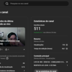 CANAL DE LIVES - 500 INSCRITOS - 1500 HORAS
