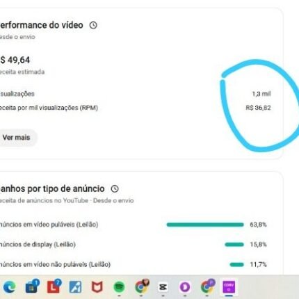 CANAL INGLES RECÉM MONETIZADO, AINDA SEM O PIN - RPM 36REAIS