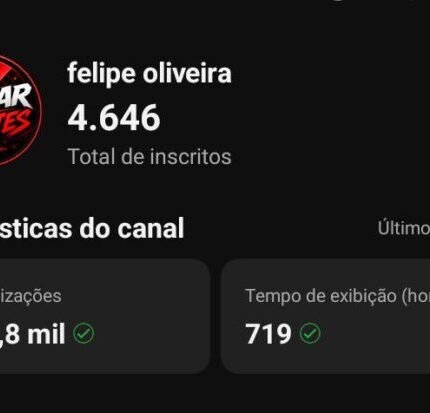 canal de cortes 4680k - nao monetizado