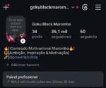 CONTA INSTAGRAM NO ACADEMIA / MAROMBA 36k DE SEGUIDORES MONETIZAÇÃO LIBERADA NA PÁGINA