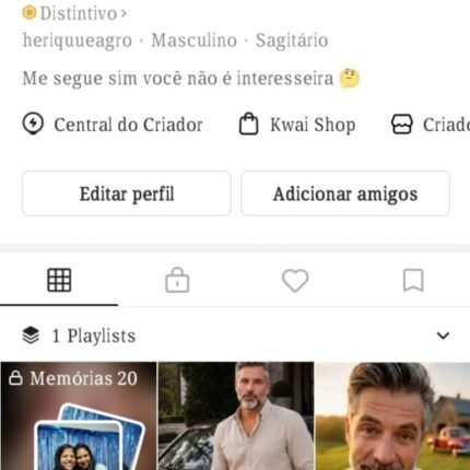 Kwai 4.600 Seguidores