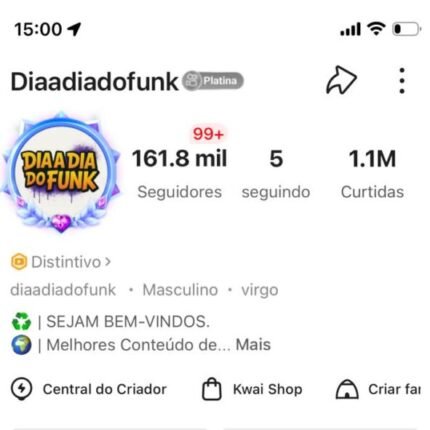 Kwai de 161 Mil Seguidores