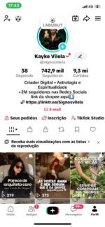 CONTA TIKTOK MONETIZADA + TIKTOK SHOP COM +740 MIL SEGUIDORES