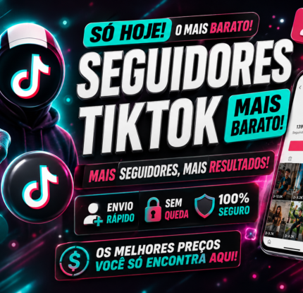 Seguidores pra tiktok mais barato