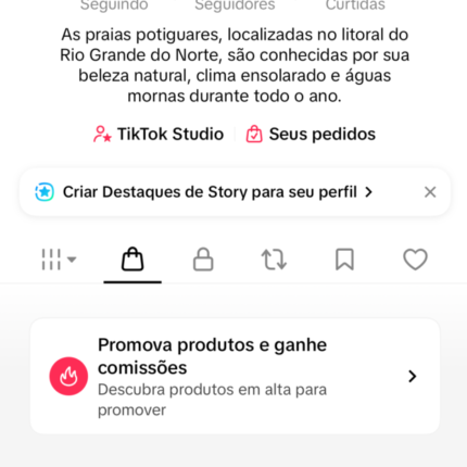 Tiktok Praias Potiguar com 127 Mil Seguidores